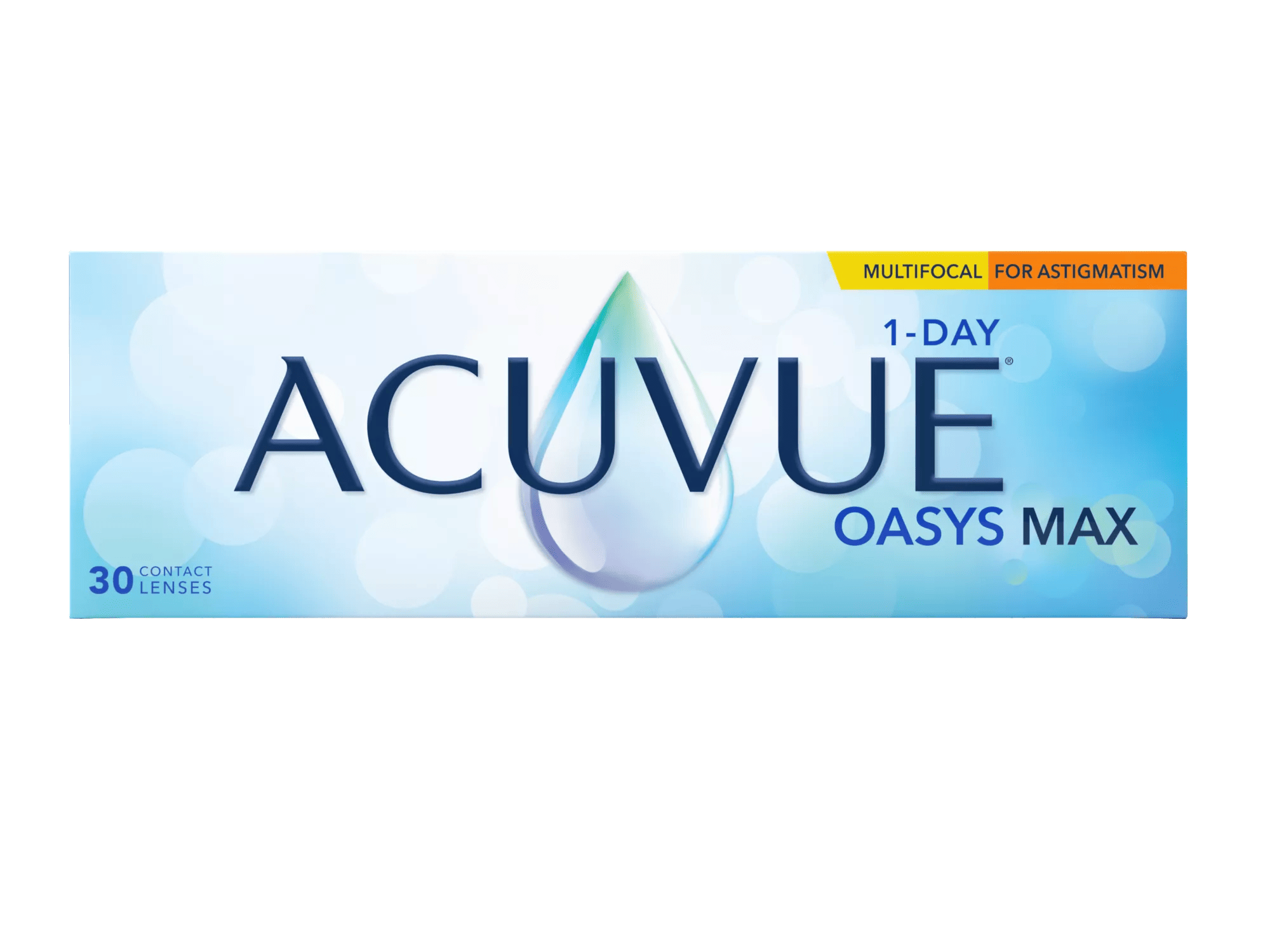 Acuvue Oasys MAX 1-Day Multifocal for Astigmatism