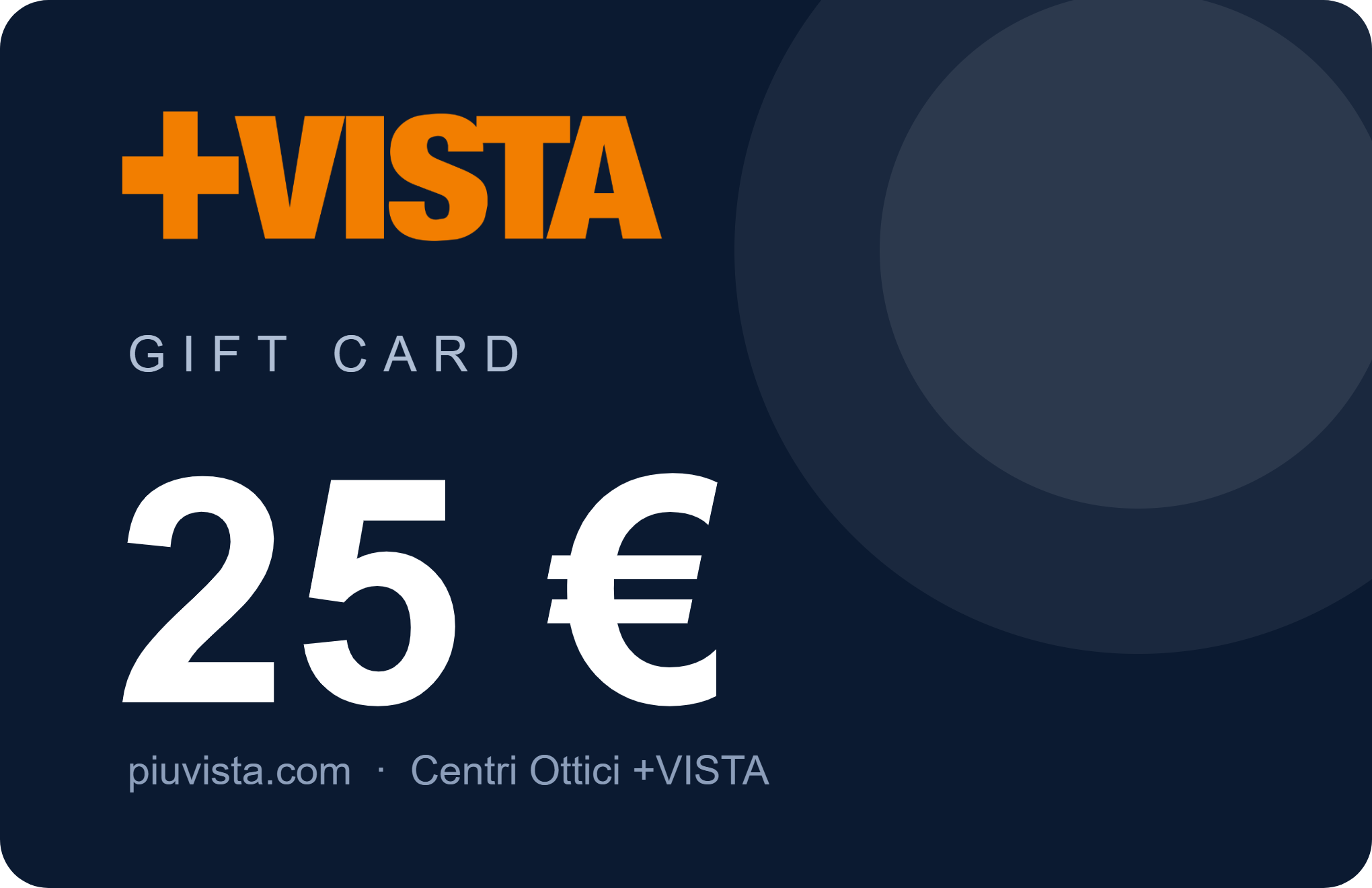 Gift Card +VISTA 25 euro