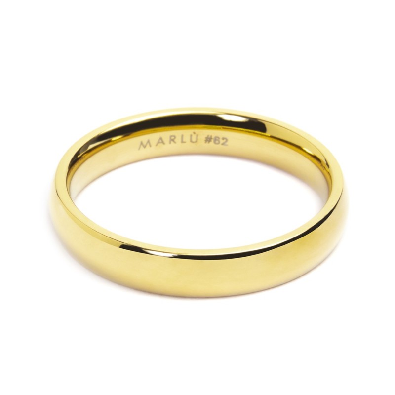 Marlù Anello fedina spessore 4mm taglia 30