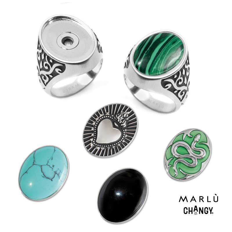 Marlù Anello ovale changy taglia 24