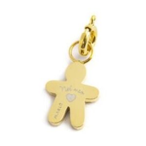Marlù Charm bimbo cuore smalto azzurro oro
