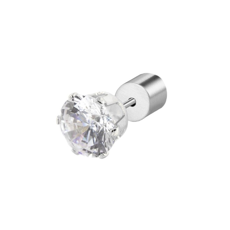 Marlù Orecchino a lobo con zircone 6mm
