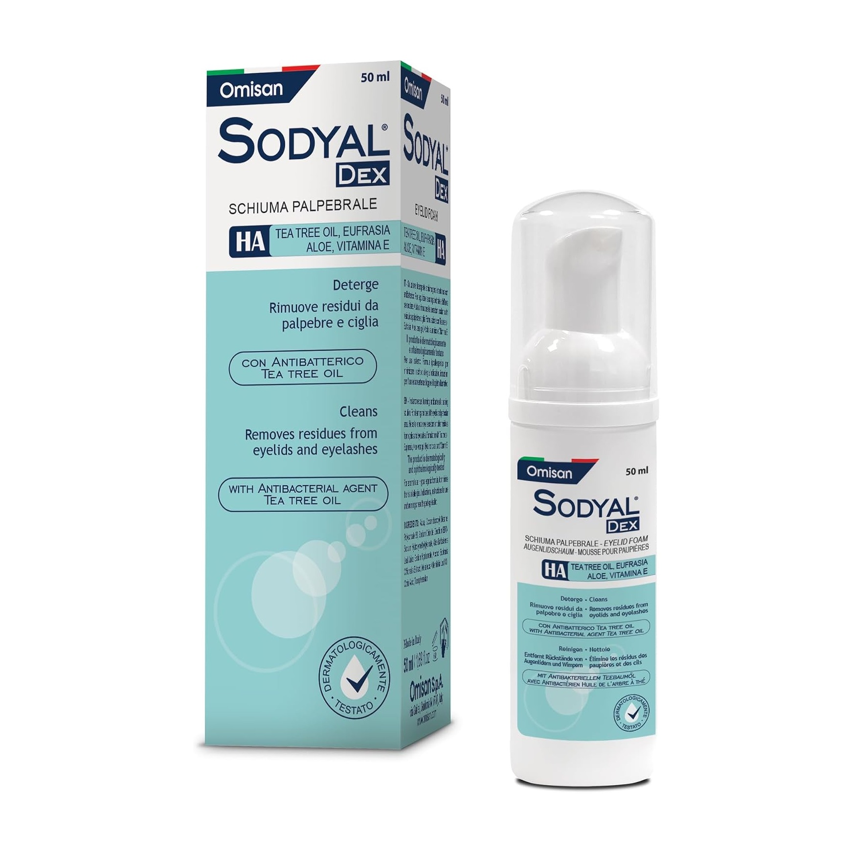 Sodyal Dex schiuma palpebrale 50 ml